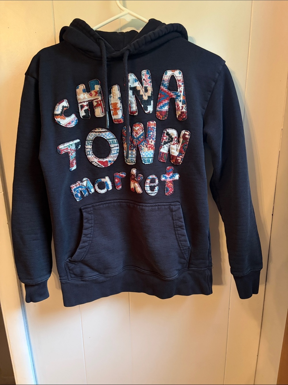 China Town Market Black Graphic Hoodie